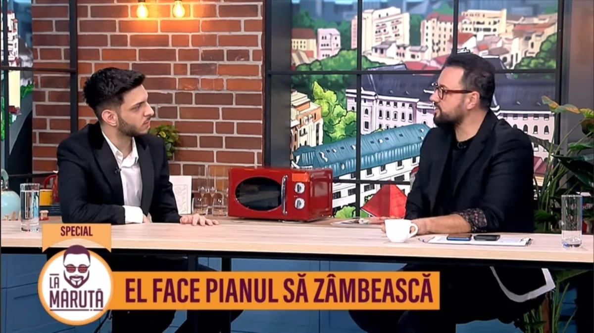 Albert Gugulan during a television appearance.